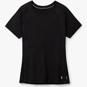 Smartwool Women's Ultralite Black Short Sleeve Tee Size Large